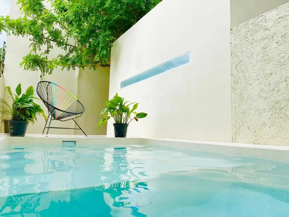 Sweet Apartment Tulum Town Great Pool Дом отдыха